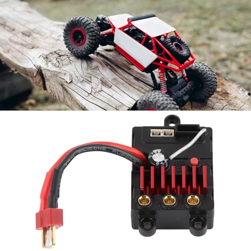 RC Integrated Brushless ESC, Portable Speed Controller,RC Integrated Brushless ESC, 35A 2S RC Brushless ESC, for SCY 16101 16102 16103 16201PRO 1/16 RC Cars