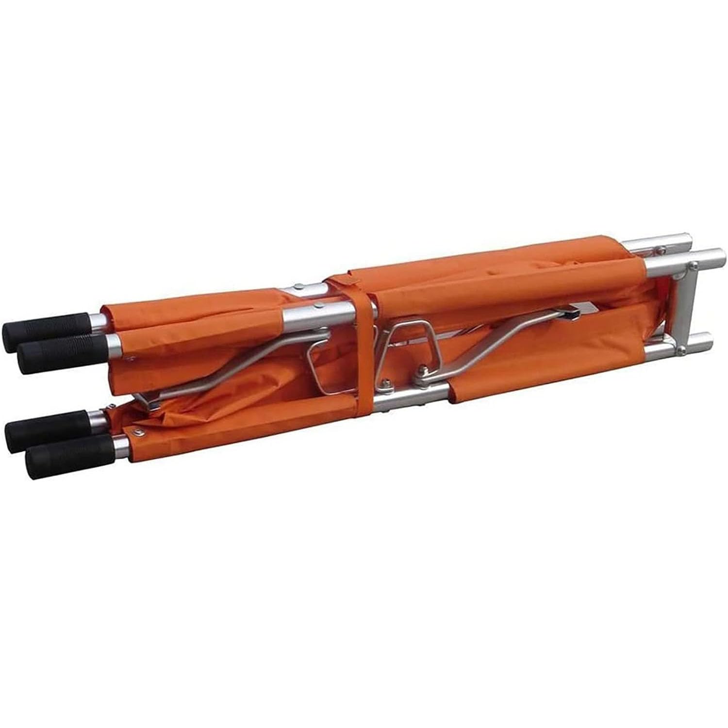 Civière médicale Pliable en Alliage d'aluminium, pour Le Transport des Patients, pour Les blessés Mobiles et Le Sauvetage en Montagne