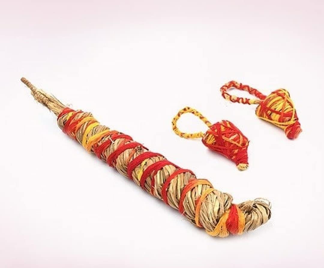 Sacred and Energised Kusha Ring and Sanctifier - A Purification AID Made UP of Original KUSHA Grass