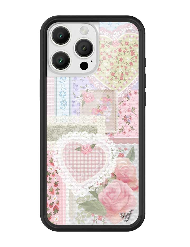 Image of Wildflower Cases - Compatible with iPhone 16 Pro Max | Protective Bumper, 6.5ft Drop Test Certified, Women Owned Small Business | Frilly Floral