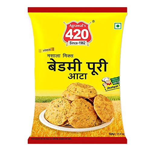 Agrawals 420 Home Instant Bedmi Puri Atta for Breckfast, Lunch and Dinner (500Gm) (B08X2S81PL) Amazon Price History, Amazon Price Tracker