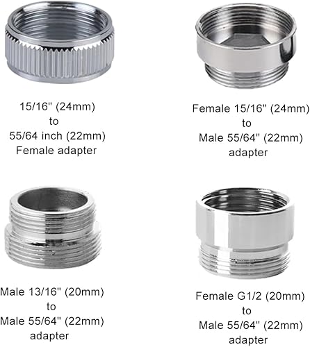 Miniatura 3 de Extensor de grifo giratorio de 1080, aireador universal de agua para fregadero, 2 filtros de modo de salida de agua, accesorio de pulverización