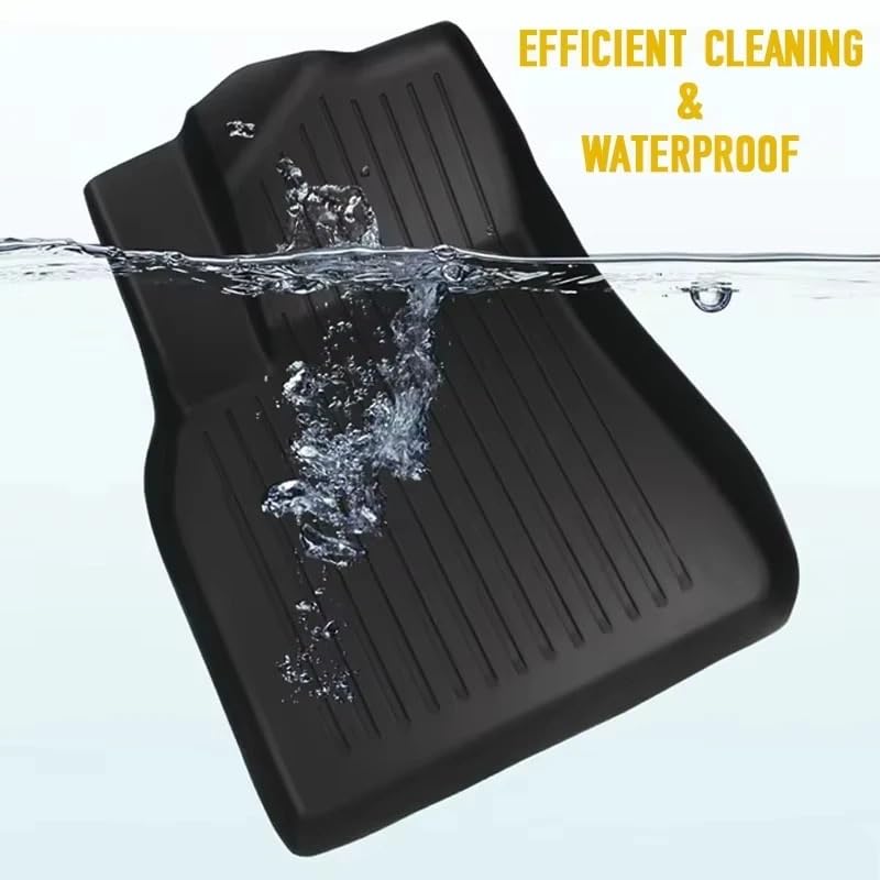 Tapis de coffre de sol imperméable haute résistance adapté pour Tesla LHD - 5