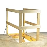 Laddaway 1510-011 - Balaustrada de escalera (madera)