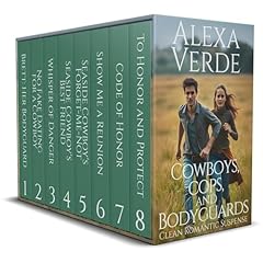 Cowboys, Cops, & Bodyguards Audiolibro Por Alexa Verde arte de portada