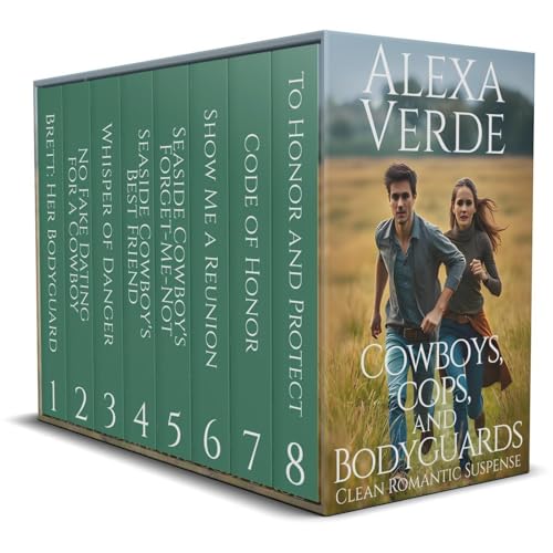 Cowboys, Cops, & Bodyguards Audiolibro Por Alexa Verde arte de portada