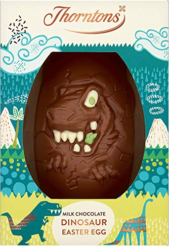 Easter Eggs for Kids Thorntons Kids Milk Chocolate Easter Egg (151g) (Dinosaur)