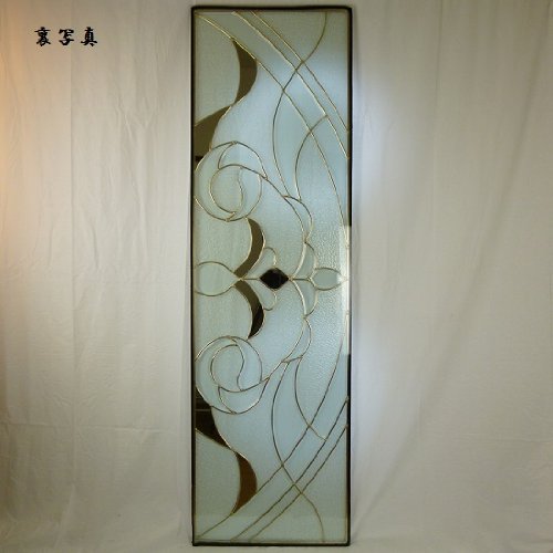 Amazon.co.jp: ［ステンド グラス 1625x480mm］ステンドガラス