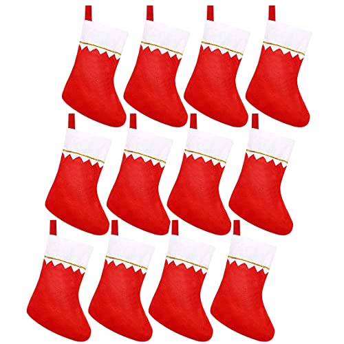 home red christmas stocking