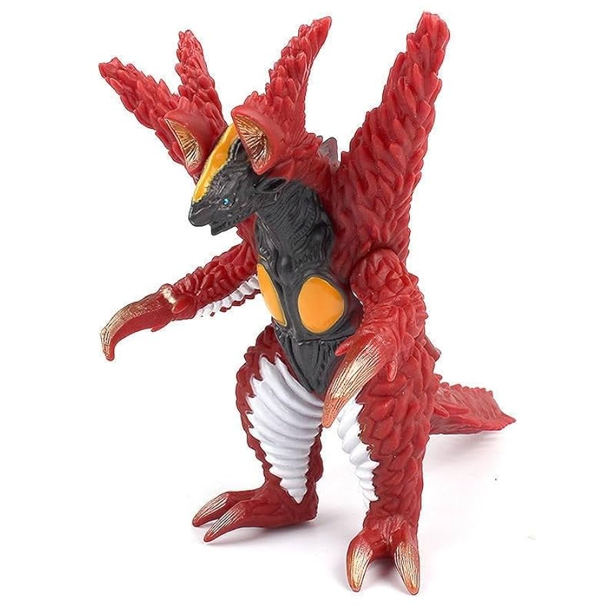 紅蓮・百猫　全身版　モンスター　特撮　怪獣　フィギュア　ソフビ　アートトイ 予約販売：12月中 お届け予定】OFFART X Horiren 「紅炎百猫