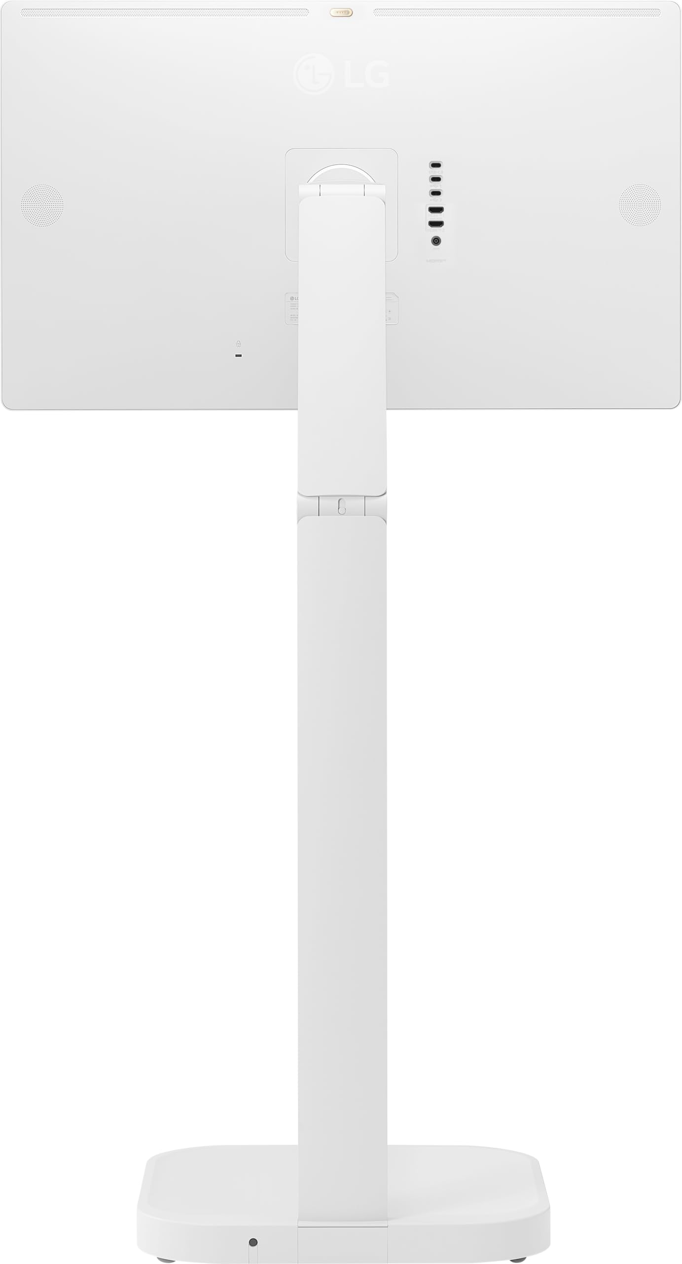 LG Smart Monitor Swing 32U889SA-W 32 Zoll 4K UHD IPS Touch Monitor, webOS 24, AirPlay, ThinQ, HDR10, 95% DCI-P3, rollbarer Standfuß, 1x USB-C (65W), 2X HDMI 2.0, Weiß