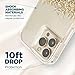 Case-Mate iPhone 13 Pro Case - Karat Marble [10ft Drop Protection] [Wireless Charging Compatible] Luxury Cover with Cute Bling Sparkle for iPhone 13 Pro 6.1