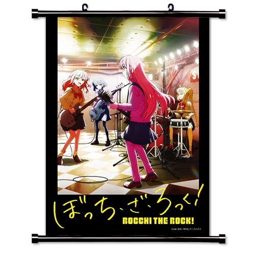 Bocchi the Rock! ポスターセット Pôster de rolo de parede de tecido anime Bocchi The Rock (40,64 x