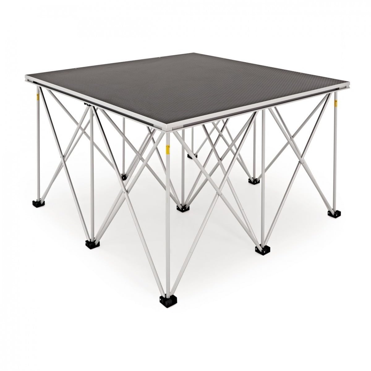 Portable 1m x 1m Stage Platform 800Kg Max Load by Gear4music