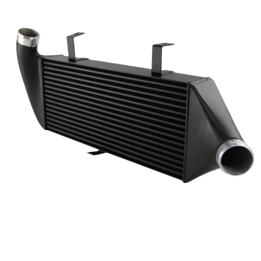 Hnznpwdgb Onecolor Competition Tube And Fin Front Mount Intercooler Hose Kit 2.0L Turbo 177Kw 240Ps Compatible With Astra H Opc 2005 2006 2007 2008 2009 2010 Black