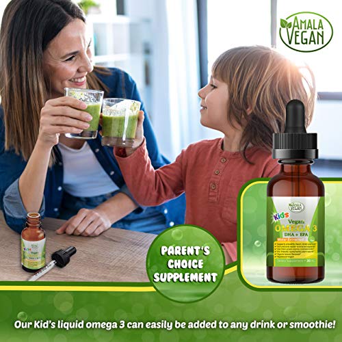 Amala Vegan Omega 3 for Kids Liquid