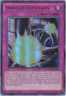 Induced Explosion - MVP1-EN009 - Ultra Rare - 1st Edition - NM/M