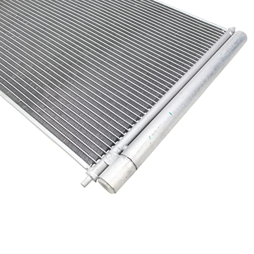 Image of TRQ Air Conditioning A /C Condenser Receiver Drier Compatible with 2015-2018 Chevrolet City Express 2013-2021 Nissan NV200