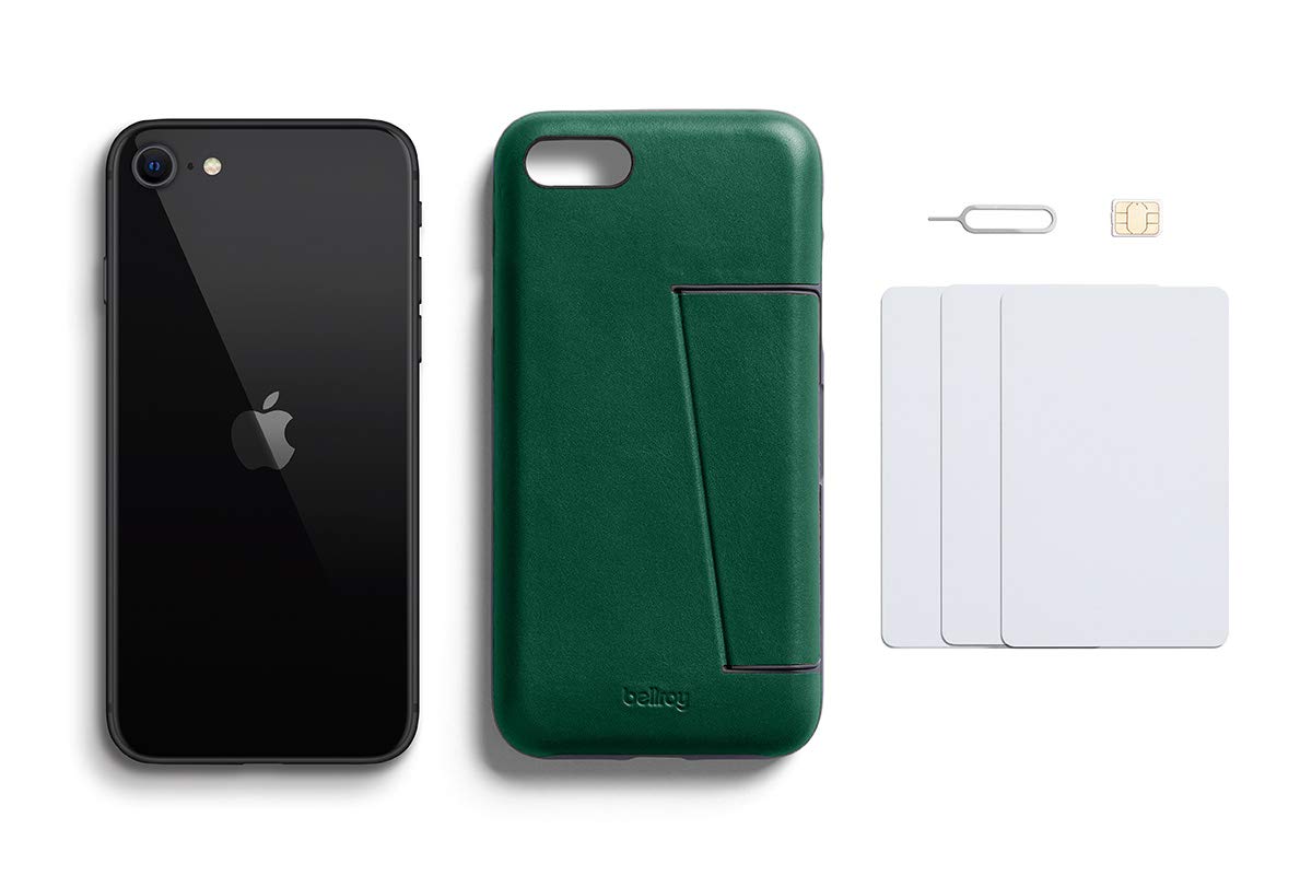 Amazon | Bellroy Premium Slim Leather Phone Case - 3 Card （カード