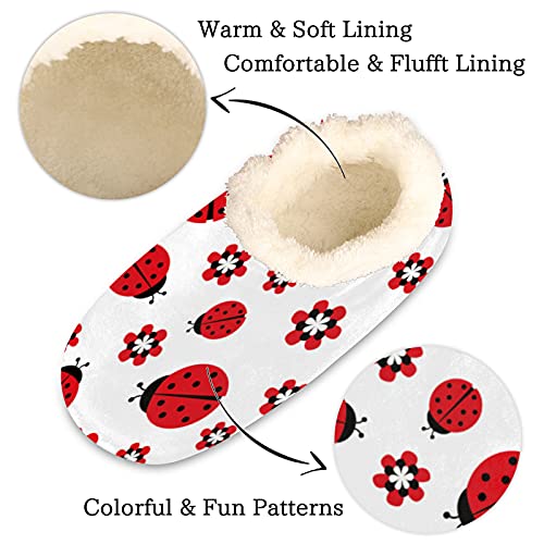 Fuzzy Memory Foam Slippers - Women's & Men's Anti-Skid Indoor/Outdoor Home Shoes2