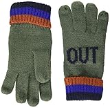 Joules Jungen Eastbury Gloves Handschuhe, Green Chill Out, 8-12y