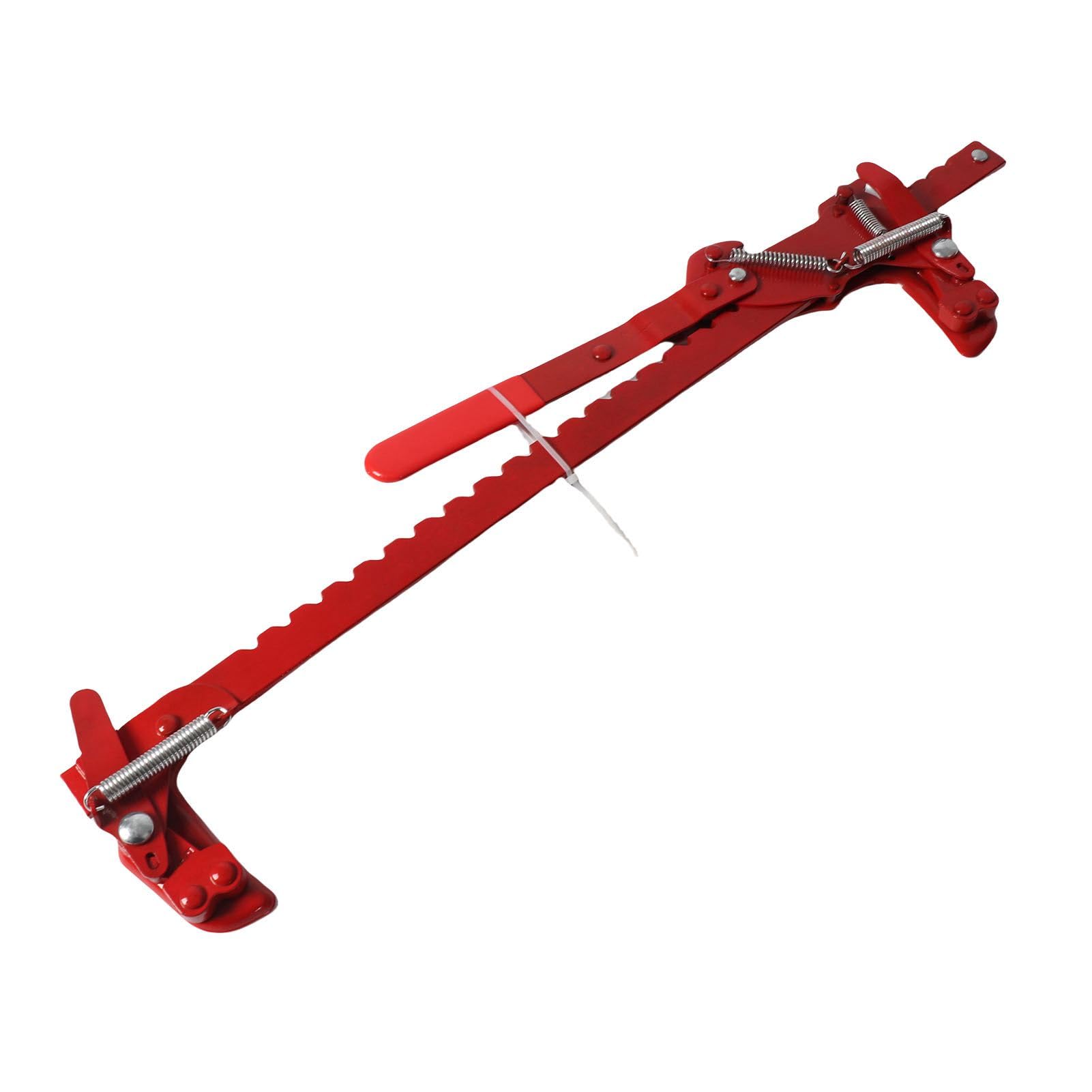 Sxhlseller Colador de Cerca Diseño de Trinquete de Acero Inoxidable para un Uso Fácil Herramienta de Ensanchador de Alambre Herramienta de Reparación de Cercas Roja para Trabajadores de