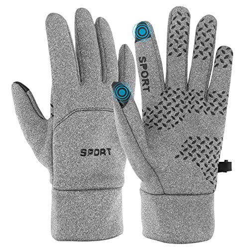 Gants de cyclisme pour écran tactile - Gants d'hiver chauds - Gants d'équitation pour homme et femme - Course à pied, cyclisme, escalade, randonnée, ski Cover