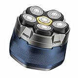 tête d'épareuse avec 6 lames en acier Design polyvalent et durable : notre rasoir électrique combine une technologie de pointe avec un design élégant et ergonomique et est conçu pour durer. Que vous soyez à la maison, au bureau ou en déplacement, il offre une expérience de rasage fiable et confortable à chaque fois