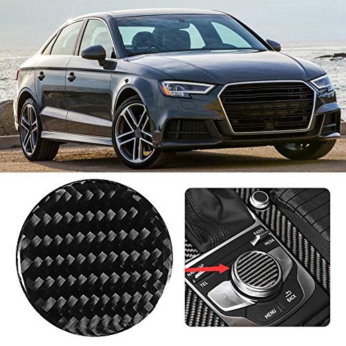 KSTE Pulsante in Fibra di Carbonio Centrale di