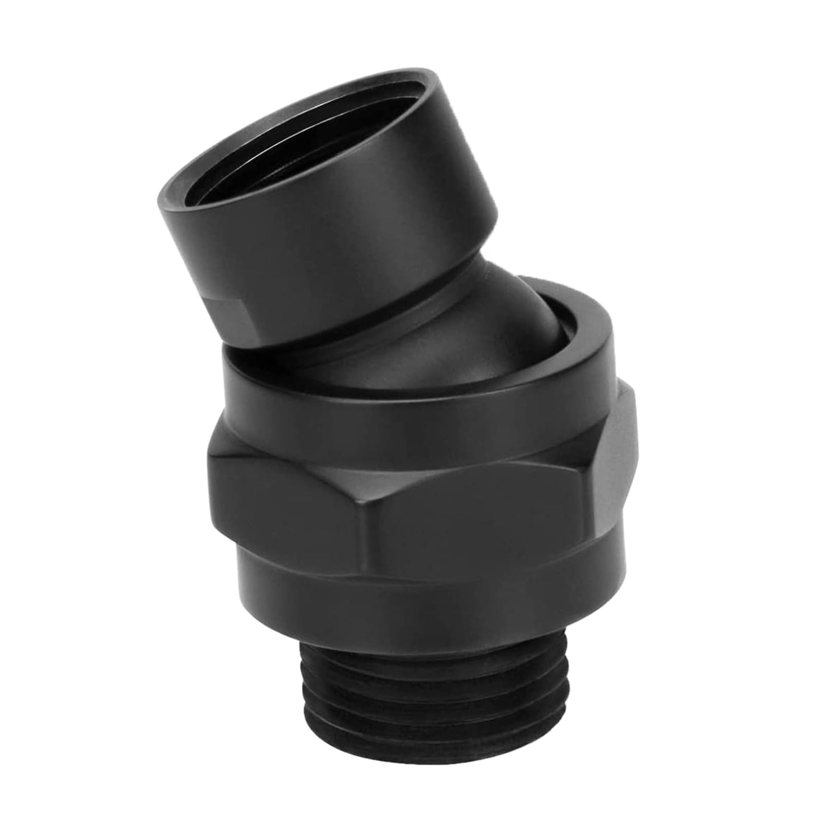 General Shower Head Rotates Ball Joint Adapter Brass Adjustable Shower Arm Connector Upgrades for Easy Installation Rotates Ball Adapter