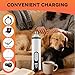 Silent Groom Pro Nail Grinder for Dogs - Quiet Dog Nail Grinder with LED Light, 3-Speed Cordless, 2000mAh Battery & 2 Grinding Heads for Safe Trimming of Small, Medium, Large Dogs and Cats