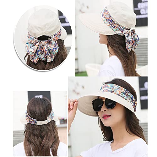 Gorro plegable multifuncional con protección UV para mujer miniatura 4