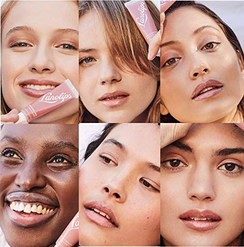 Lanolips Hydrate & Shimmer Bundle - 3-Piece Lanolin Balm Set For Dry, Cracked Lips And Skin - Includes 101 Ointment, 101 Ointment Strawberry & Tinted Balm In Perfect Nude Shade - 3-Piece Set #TOP2