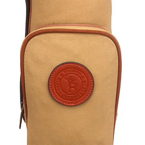 Tourbon Waterproof Canvas Course Training Practice Golf Club Carry Bag Travel Case With Soft Padded Shoulder Strap (Golf Bag TB904CA) - Image 6
