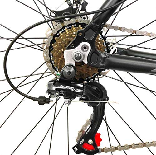 Bicicleta 29 Alum. 17 21v Gear Pto/verm - Elleven