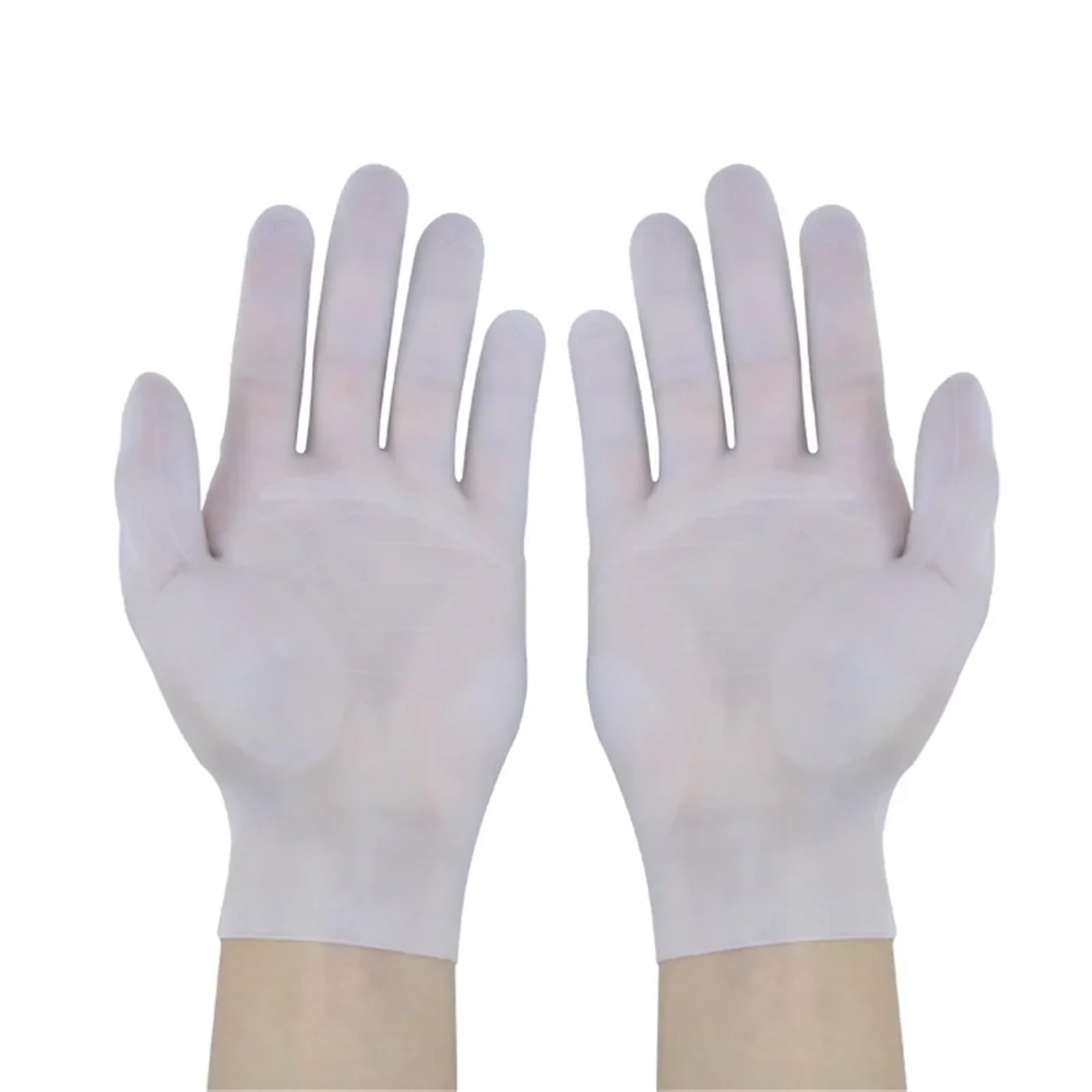 Wiederverwendbare Silikon-Nitril-Handschuhe – 2 Paar wasserdichte Hochtemperatur-Reinigungshandschuhe für Küche und Haushalt, ideal zum Geschirrspülen und für den Badezimmergebrauch, Orange