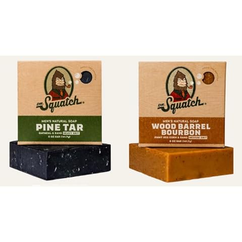 All Natural Bar Soap for Men - Bourbon & Pine Cover