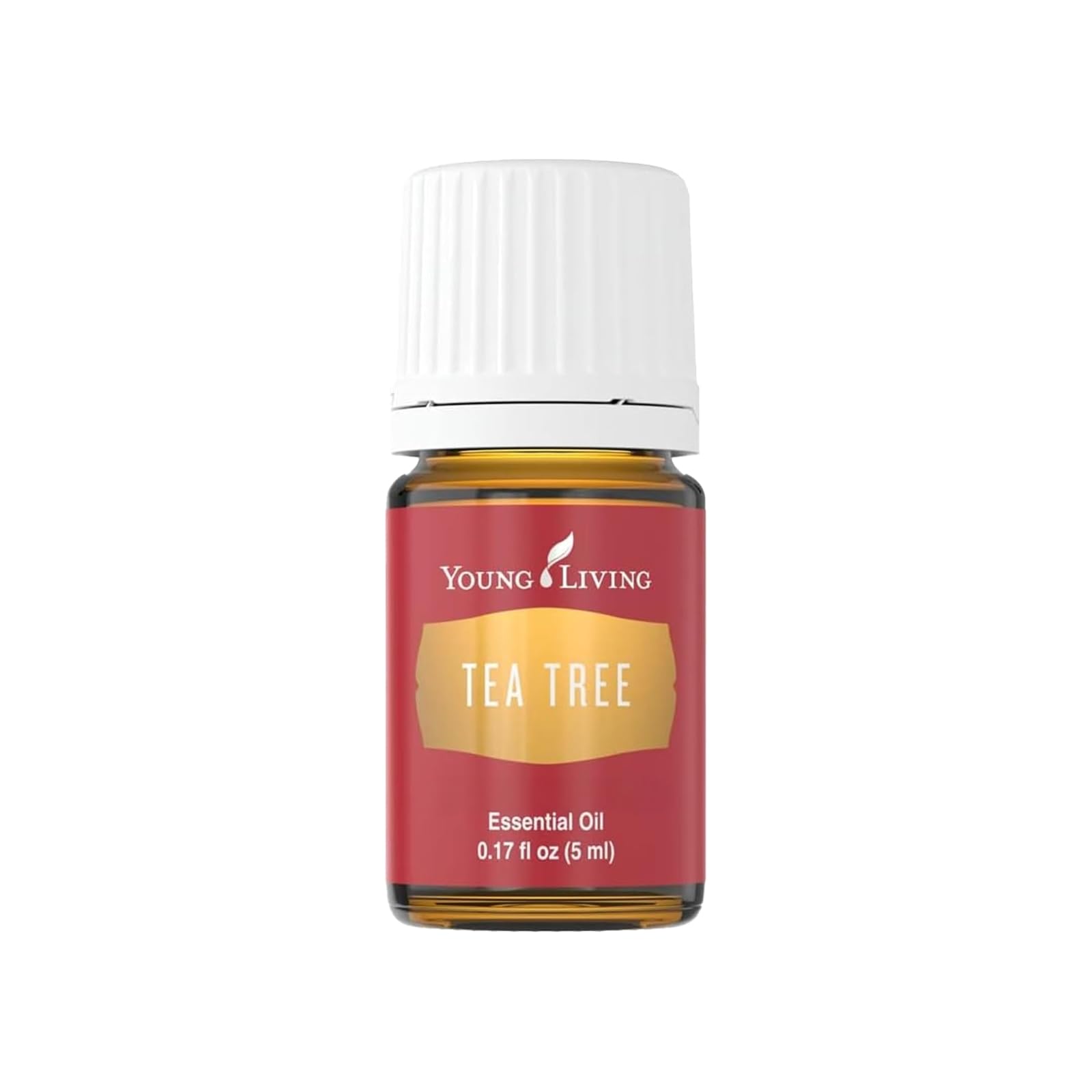 Young Living Tea Tree (Melaleuca Alternifolia) Essential Oil - 5ml - Purify and Revitalize with Nature's Essence - Healthy-Looking Skin and Nails - Healthy Hair and Scalp