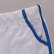 Alivebody Herren Gittergewebe Sportlich Kurze Hose zum Laufen Trainieren Schwimmen Fitness Hosen Color White Size M