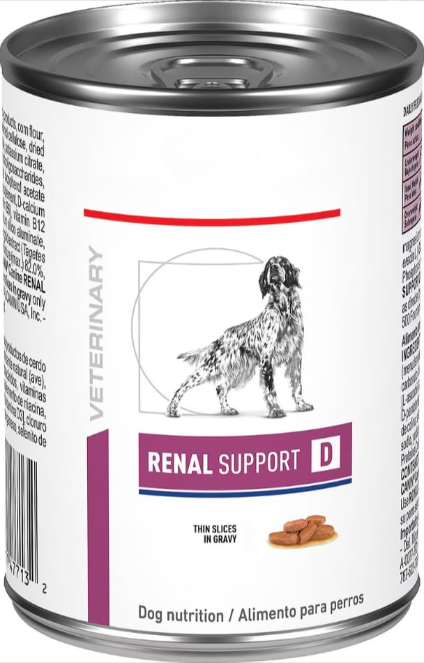  CANIN RENAL SUPPORT 237ml×4 Royal Canin Vet Diet Renal Support D Thin Slices in Gravy