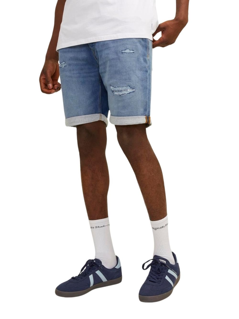 Jack & Jones Pantalones Vaqueros Cortos para Hombre