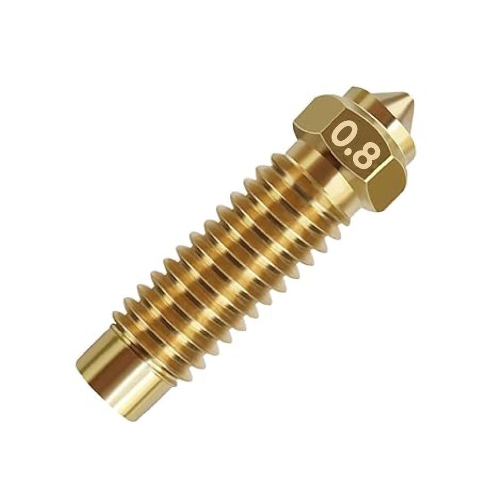 TESSERACT 0.8mm Brass Nozzle for Neptune 4 Max | Brass Nozzle for 3D Printing with 1.75 mm Filament | High Temperature Wear Resistant Compatible with Neptune 4 Max Hotend (Qty- 2 Brass Nozzles 0.8mm)-picture-29