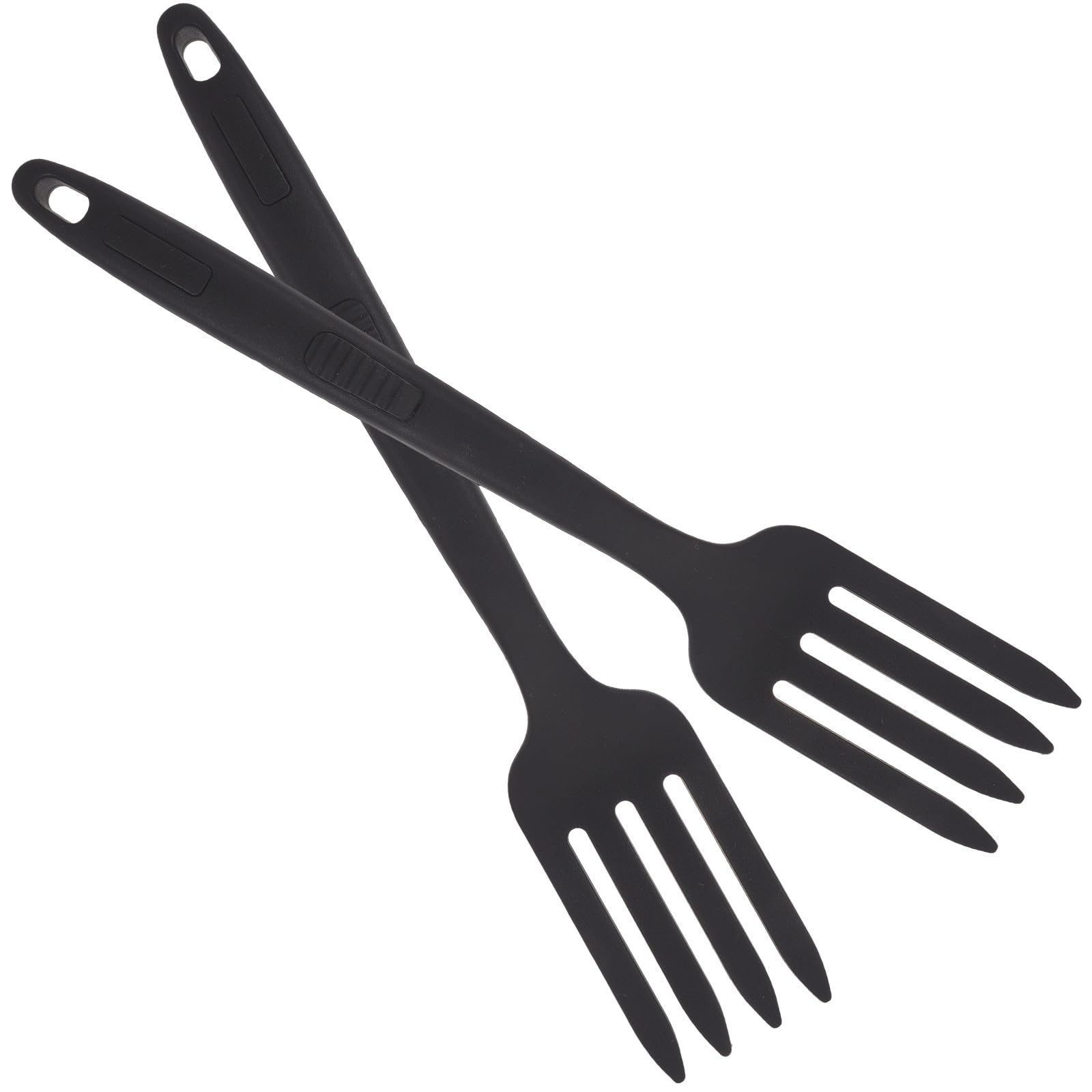 Forchettone per Spaghetti Forchetta da Cucina 2 in Silicone Resistente All'usura Manico Comodo e Facile da Pulire, per Hotel