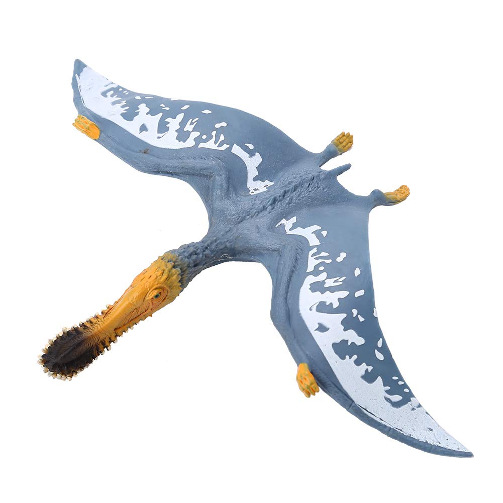 Niebieska figurka dinozaura Appendiera, miniaturowa symulacja, model dinozaura pterozaura, zabawka edukacyjna, kolekcja dekoracyjna, dla dzieci, oświecenie paleontologii