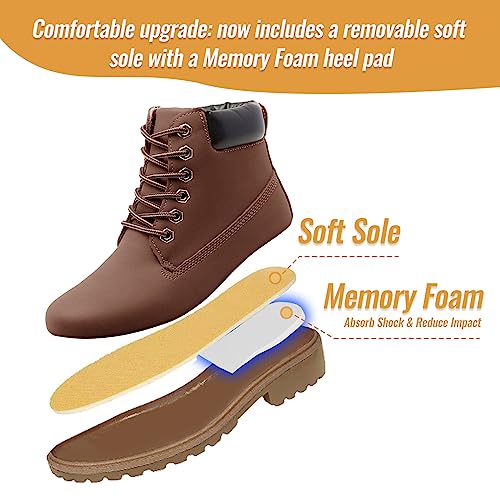 Image of Women's Work Boots Hiking - Waterproof Outdoor Construction Motorcycle Combat