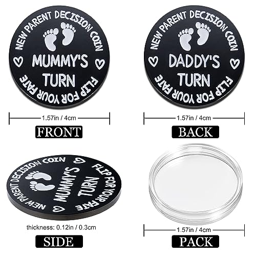 Image of Funny Baby Decision Gift Double Sided - Pregnancy Gifts for Moms, Dads, Couples - Halloween, Thanksgiving, Christmas