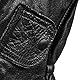 Cabriohaube Cabriomütze Fliegerhaube Oldtimermütze Leder in Schwarz inkl. Panorama Brille Herren Damen Unisex - XL N