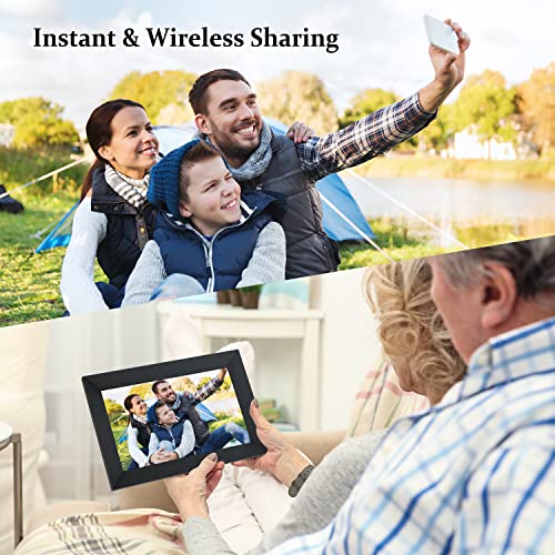 Aeezo PORTRAIT 01 BLACK 10.1 Inch Wifi Digital Picture Frame thumb #1