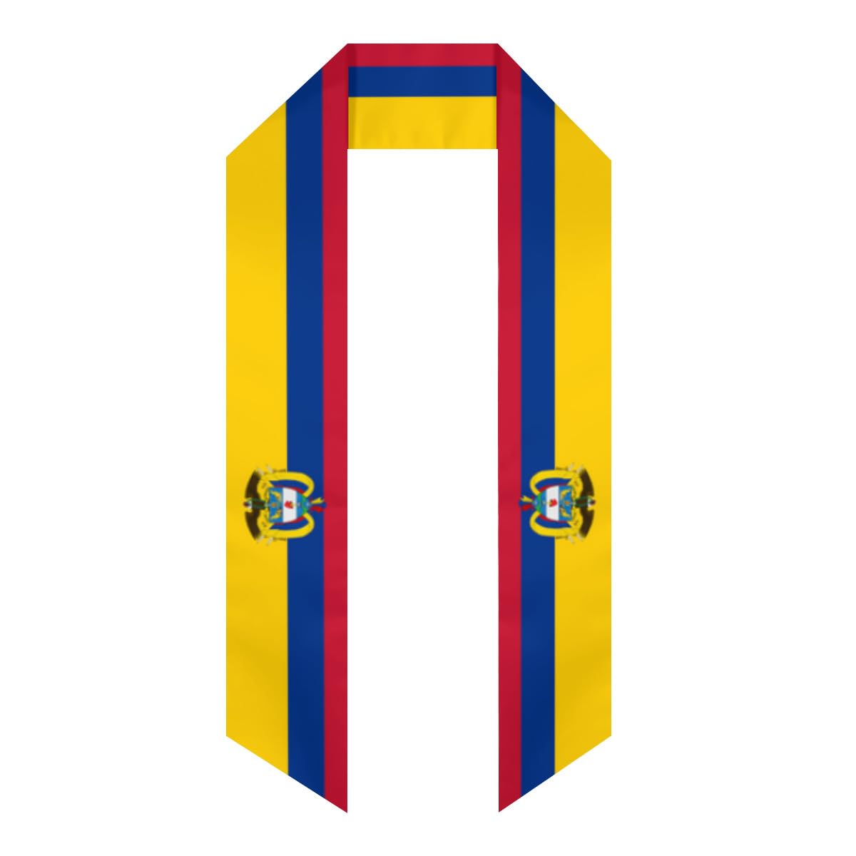 Colombian Flags Graduation stole sash flag graduation sash for International Student flag scarf