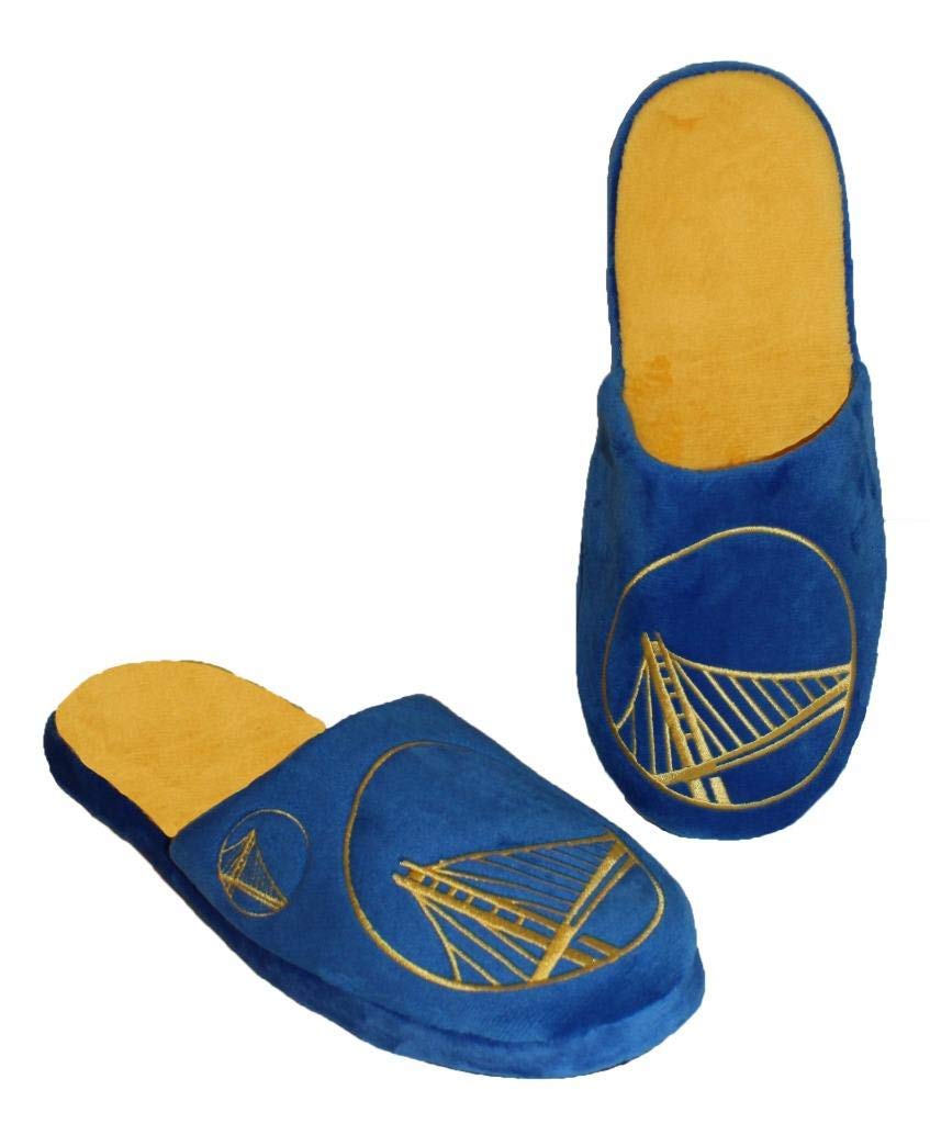 FOCO NBA Golden State Warriors Men's Slip On Slippers Size Large 11-12